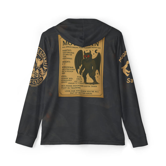 MoonShine Safari Cryptid Club Collection [The Moth] Unisex Performance Hoodie