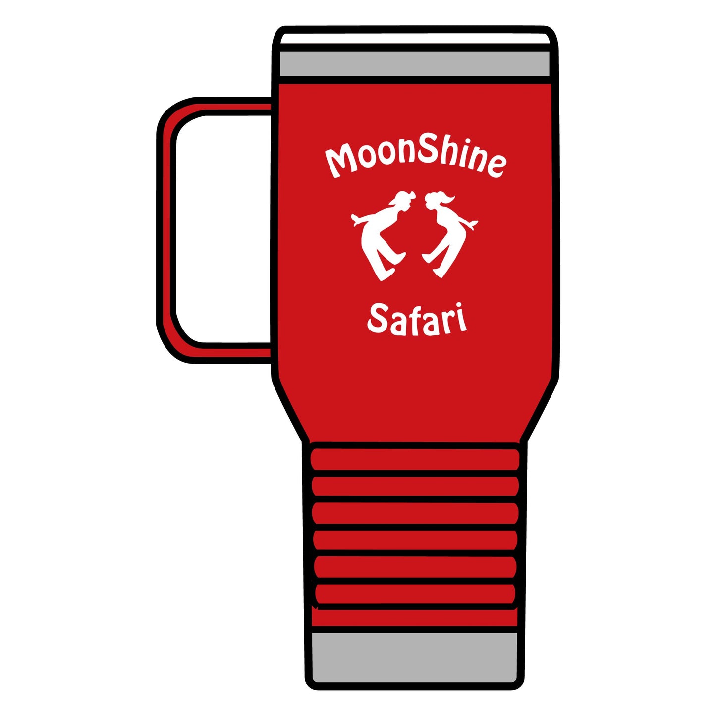 MoonShine Safari Logo Travel Mug, 20oz