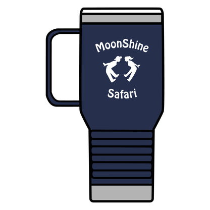 MoonShine Safari Logo Travel Mug, 20oz