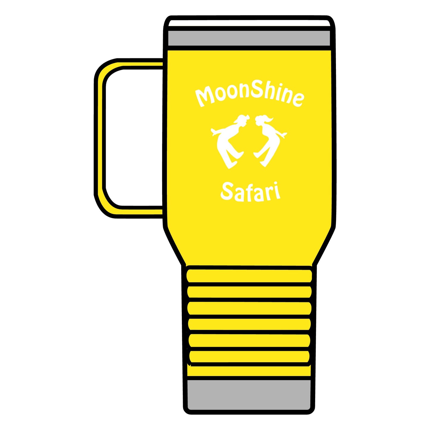 MoonShine Safari Logo Travel Mug, 20oz