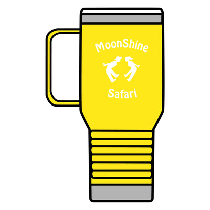 MoonShine Safari Logo Travel Mug, 20oz