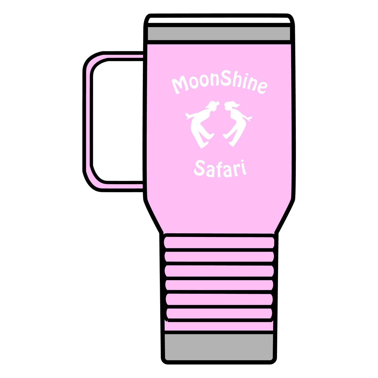 MoonShine Safari Logo Travel Mug, 20oz