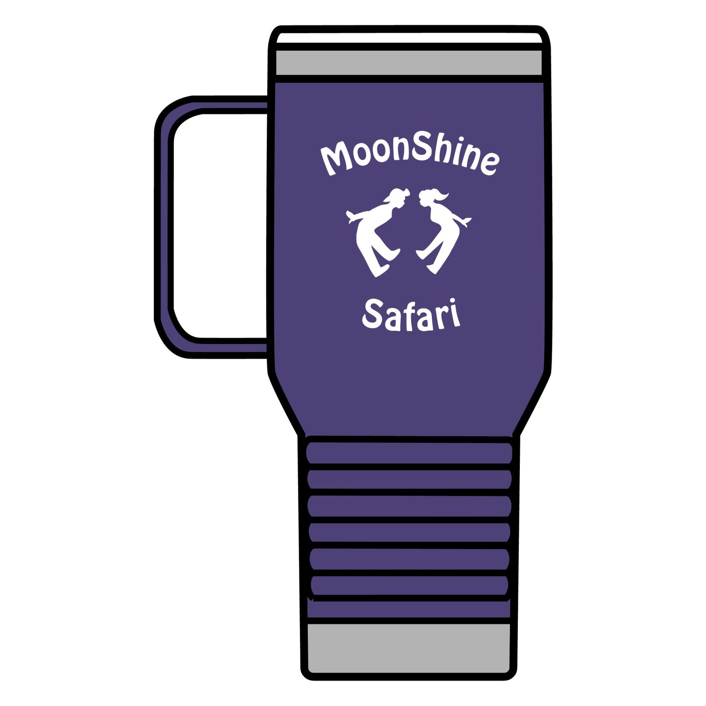 MoonShine Safari Logo Travel Mug, 20oz