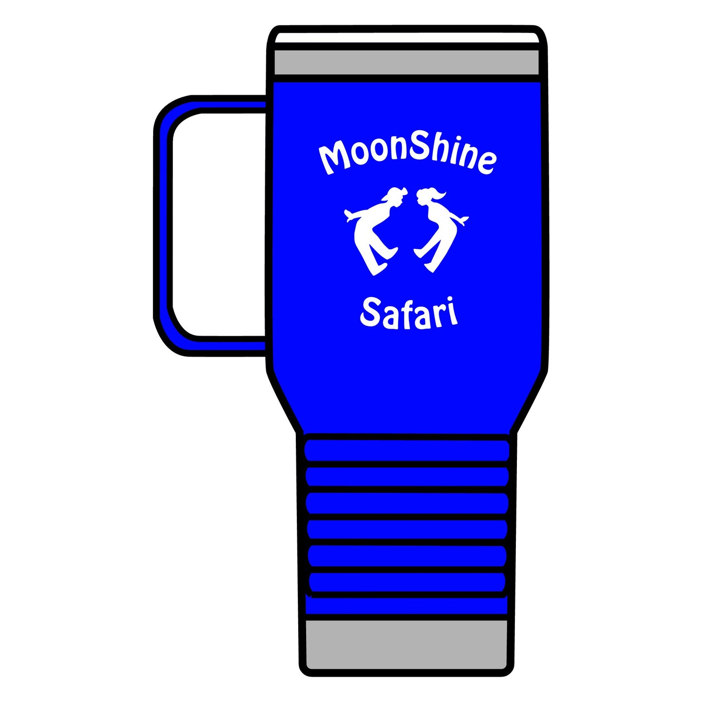MoonShine Safari Logo Travel Mug, 20oz