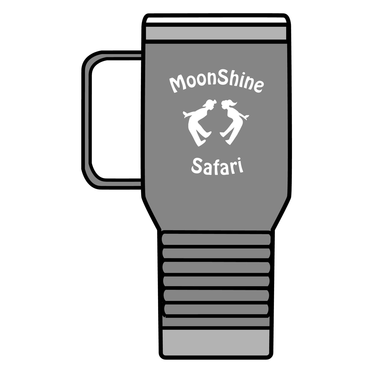 MoonShine Safari Logo Travel Mug, 20oz