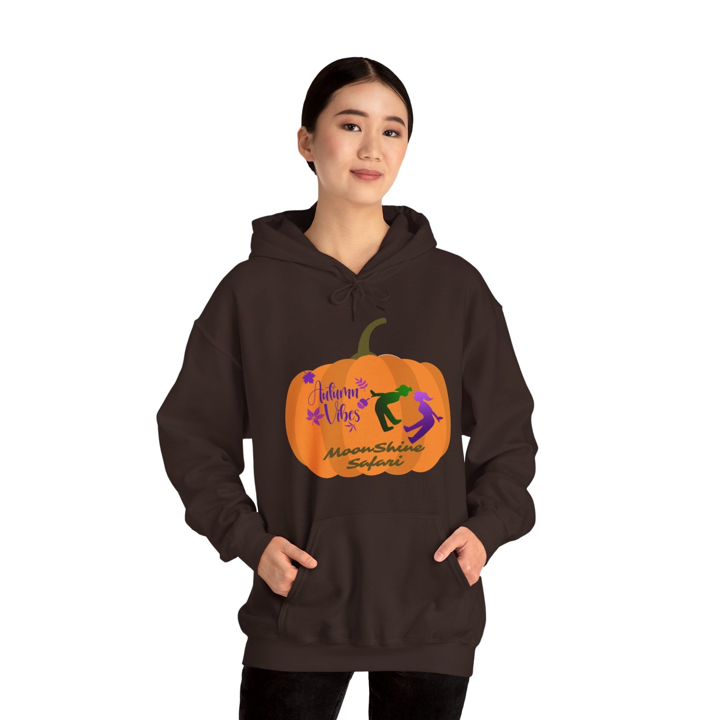 MoonShine Safari Autumn Vibes Unisex Heavy Blend™ Hooded Sweatshirt