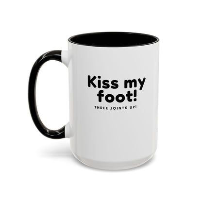 MoonShine Safari "Kiss my foot!" Colorful Mugs (11oz, 15oz)