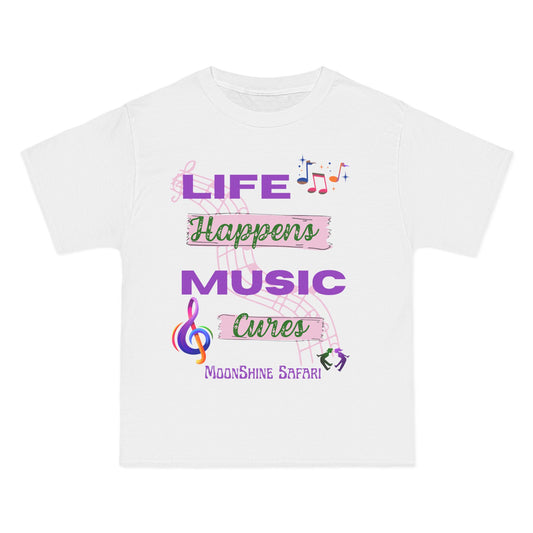 MoonShine Safari Music Cures Beefy-T®  Short-Sleeve T-Shirt