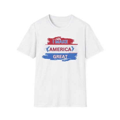 MoonShine Safari "I MAKE AMERICA GREAT" Unisex Softstyle T-Shirt