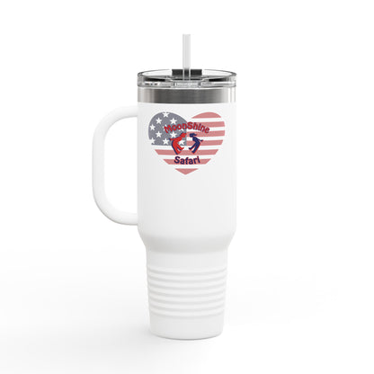 MoonShine Safari "American Pride" Insulated Travel Mug, 40oz