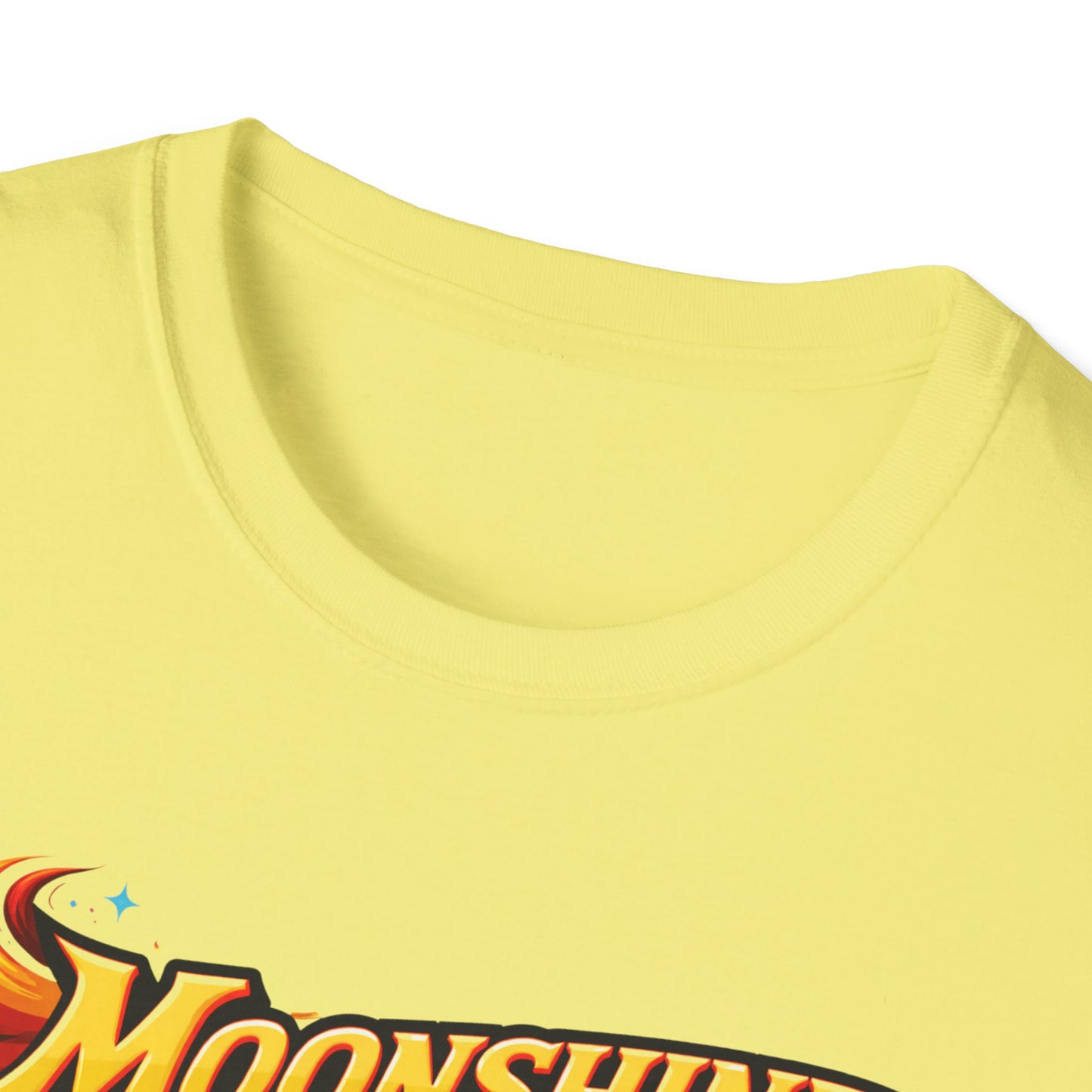 MoonShine Safari "FLT" (flame letter tee) Unisex Softstyle T-Shirt