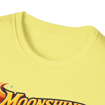 MoonShine Safari "FLT" (flame letter tee) Unisex Softstyle T-Shirt