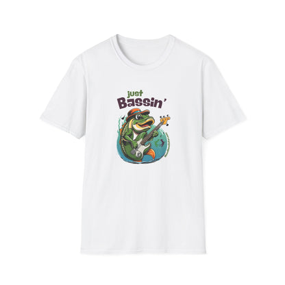 MoonShine Safari "Just Bassin" Unisex Softstyle T-Shirt