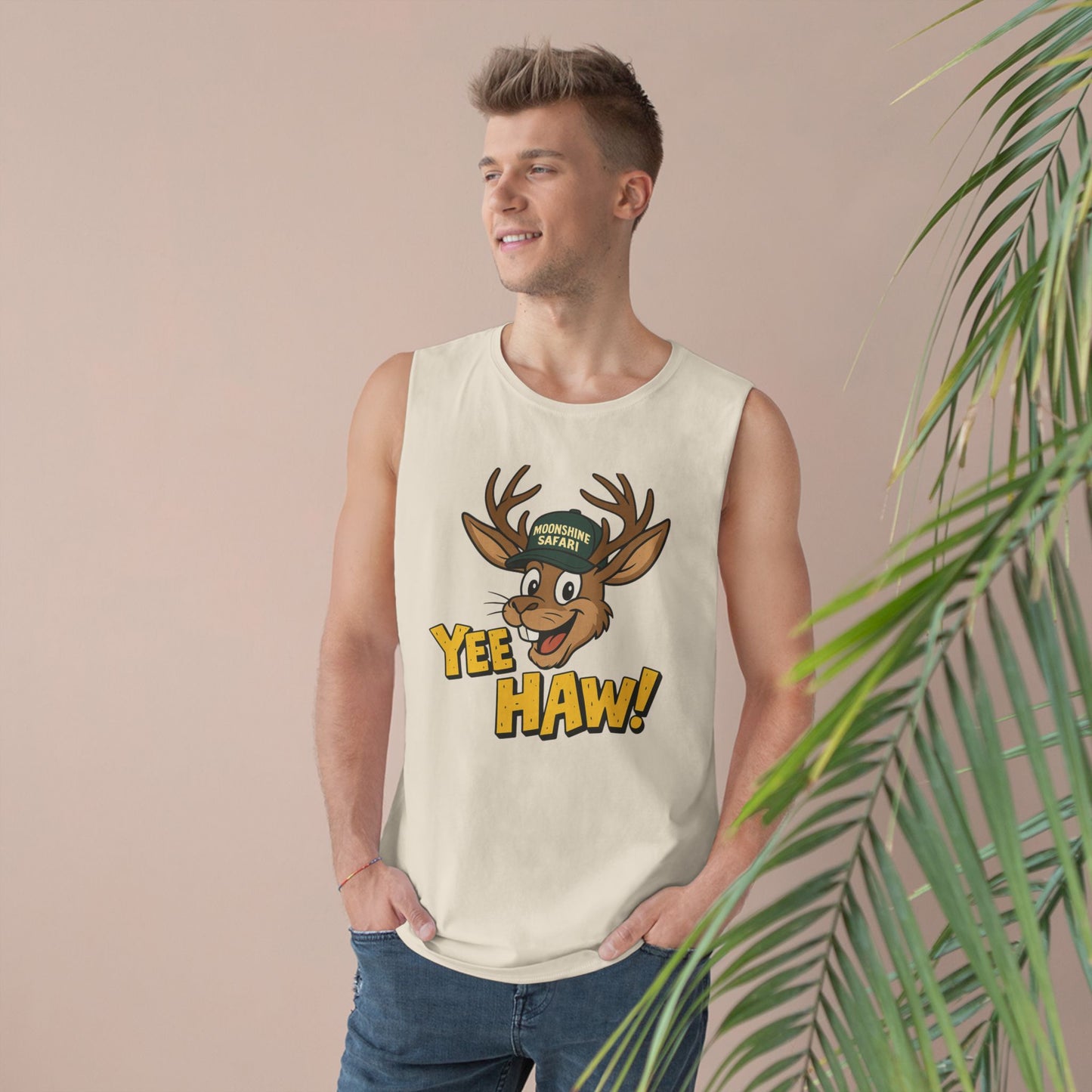 MoonShine Safari "YeeHaw Jack" Unisex Barnard Tank