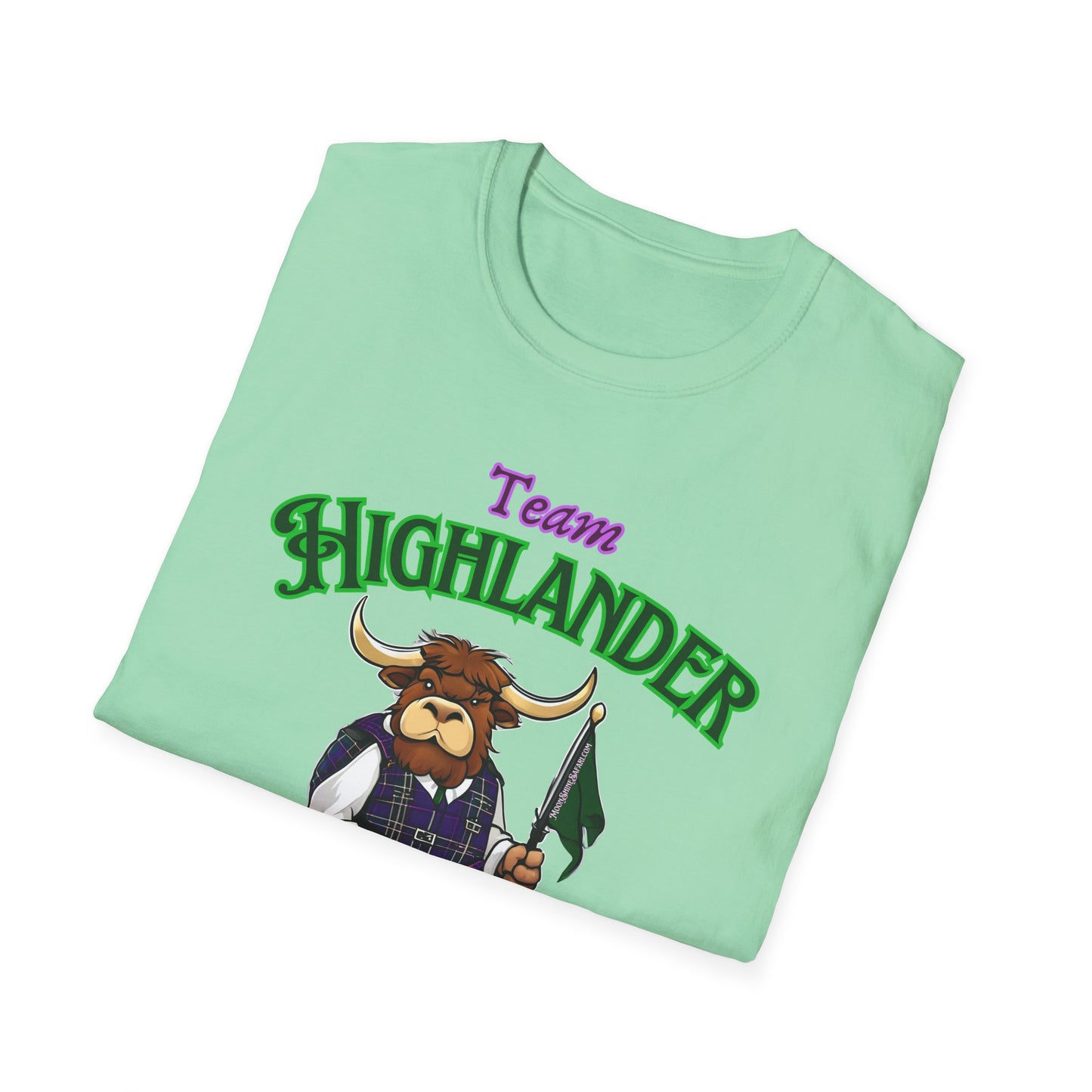 MoonShine Safari "Team Highlander" Unisex Softstyle T-Shirt