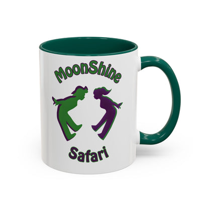 MoonShine Safari "Kiss my foot!" Colorful Mugs (11oz, 15oz)