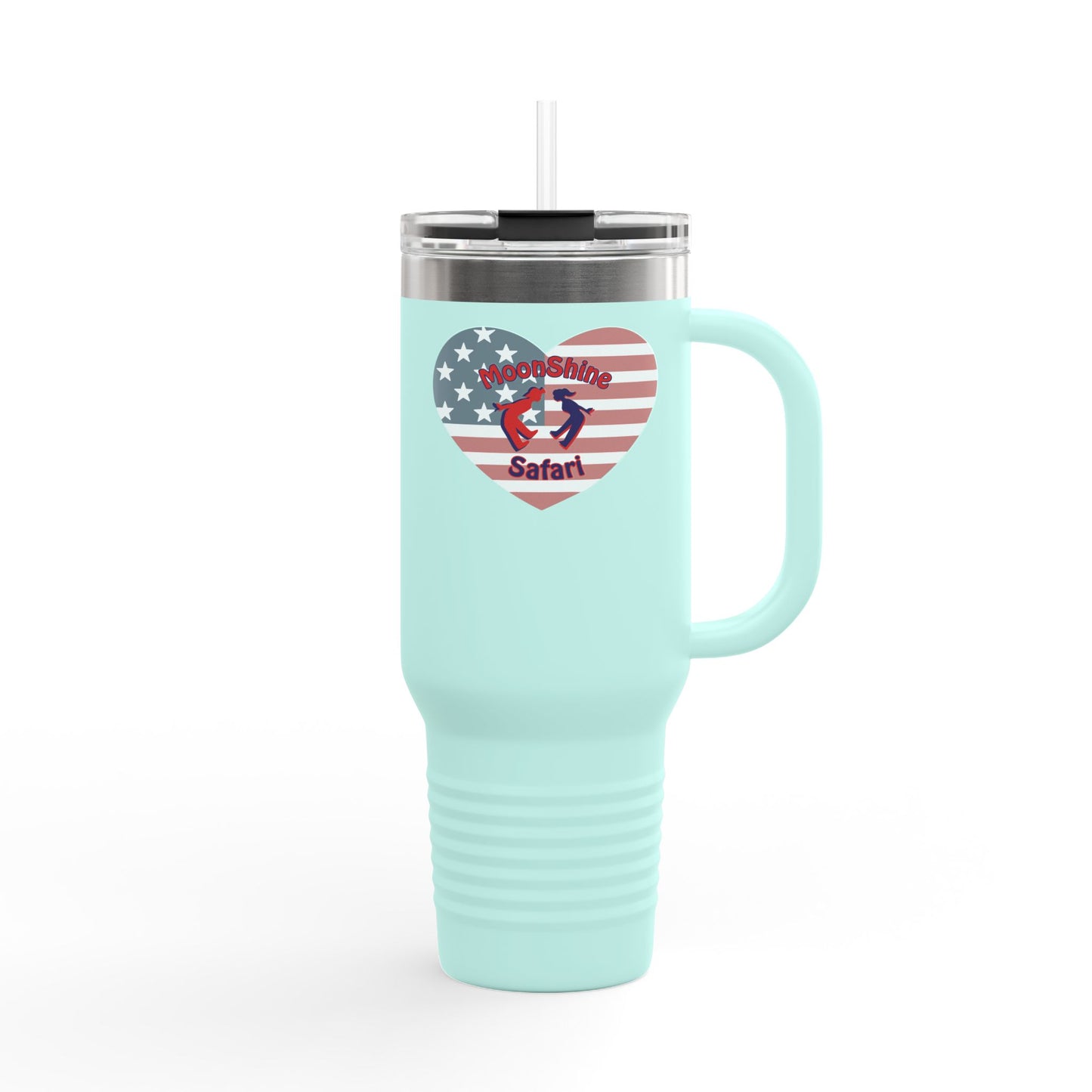 MoonShine Safari "American Pride" Insulated Travel Mug, 40oz