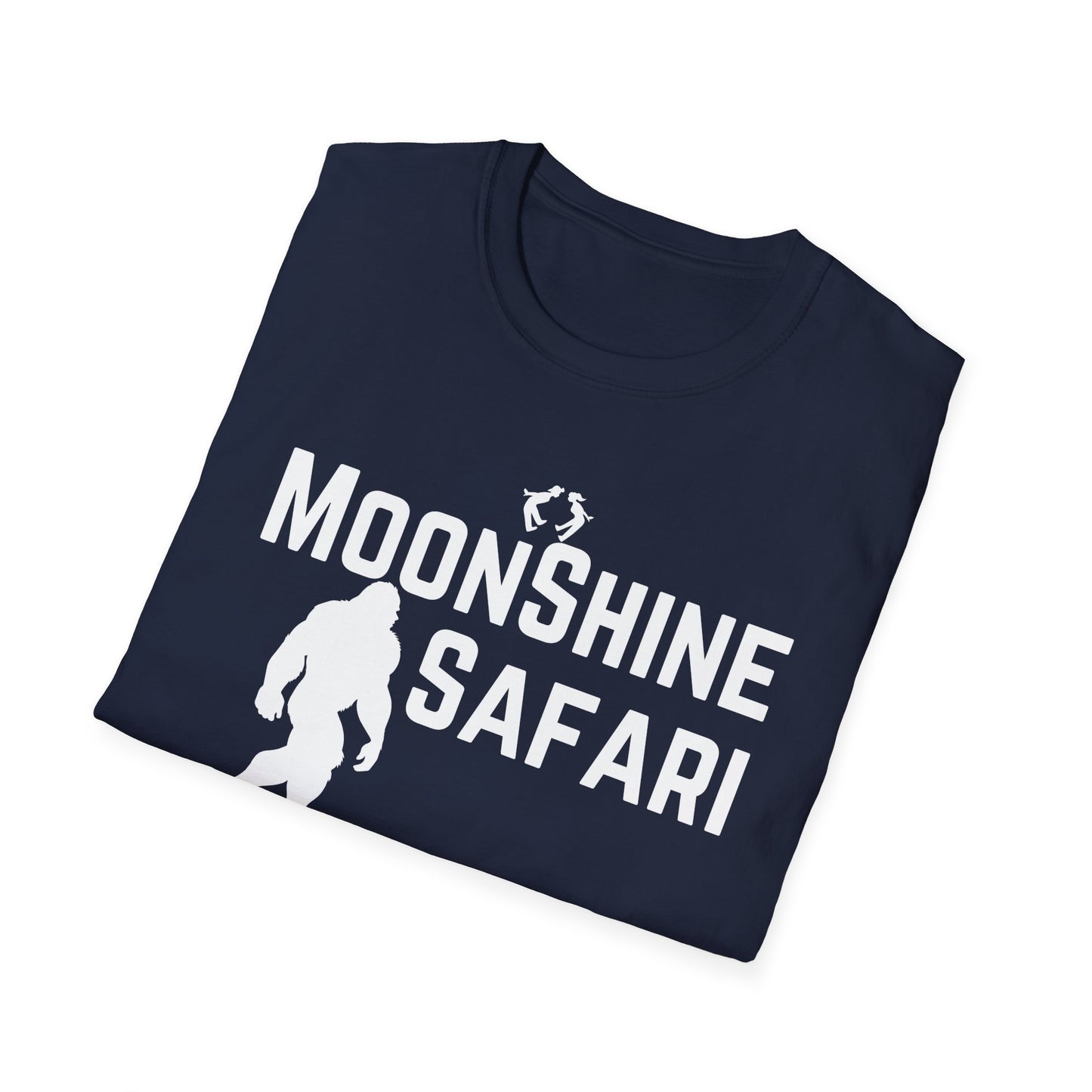 MoonShine Safari Sasquatch Unisex Softstyle T-Shirt