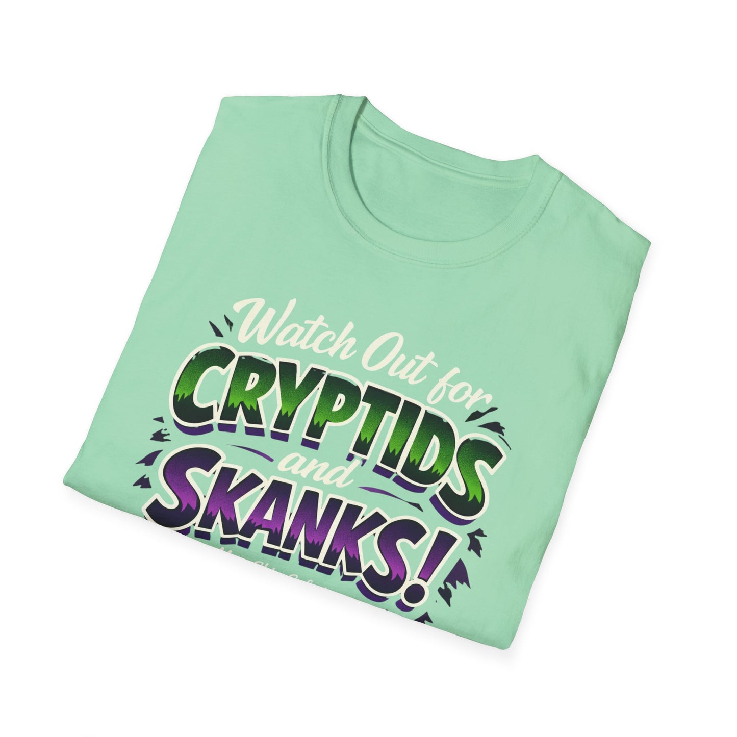 MoonShine Safari "Cryptids & Skanks" Unisex Softstyle T-Shirt