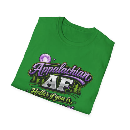 MoonShine Safari "Appalachian AF" Unisex Softstyle T-Shirt