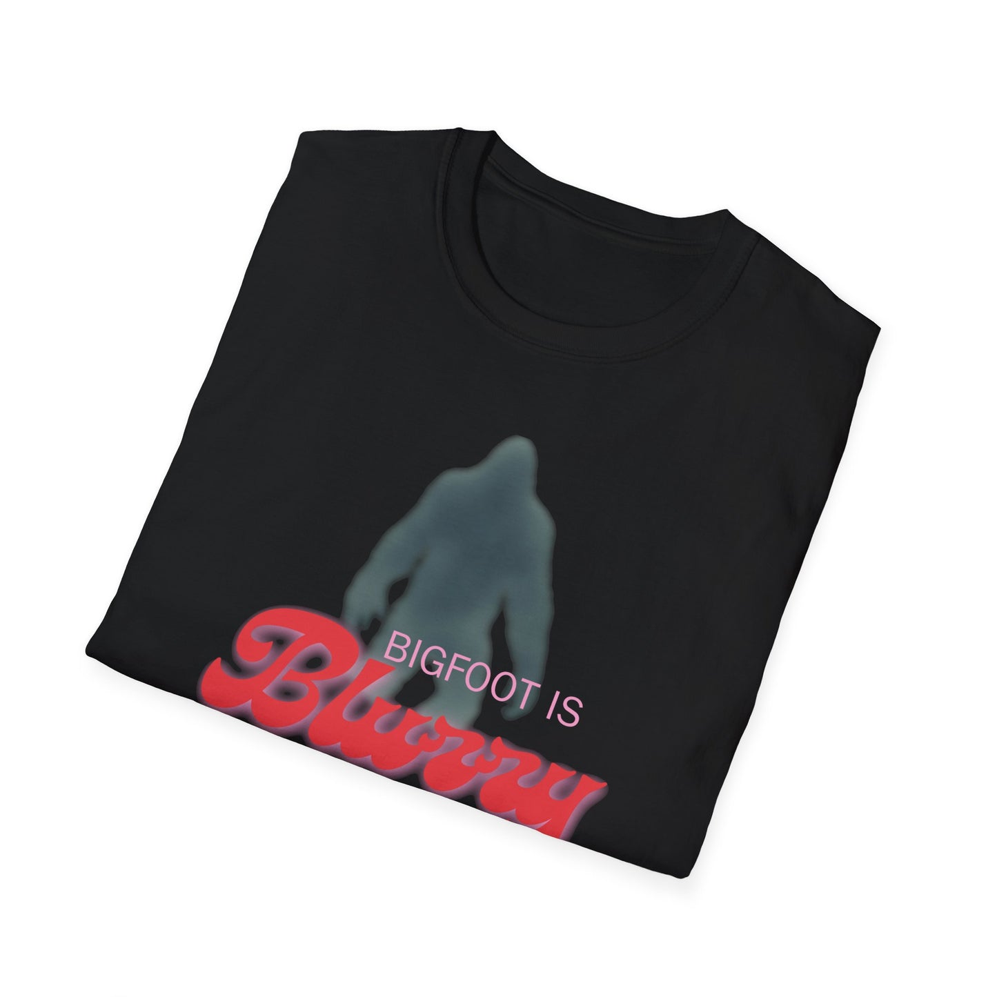 MoonShine Safari "Bigfoot is Blurry!" Unisex Softstyle T-Shirt