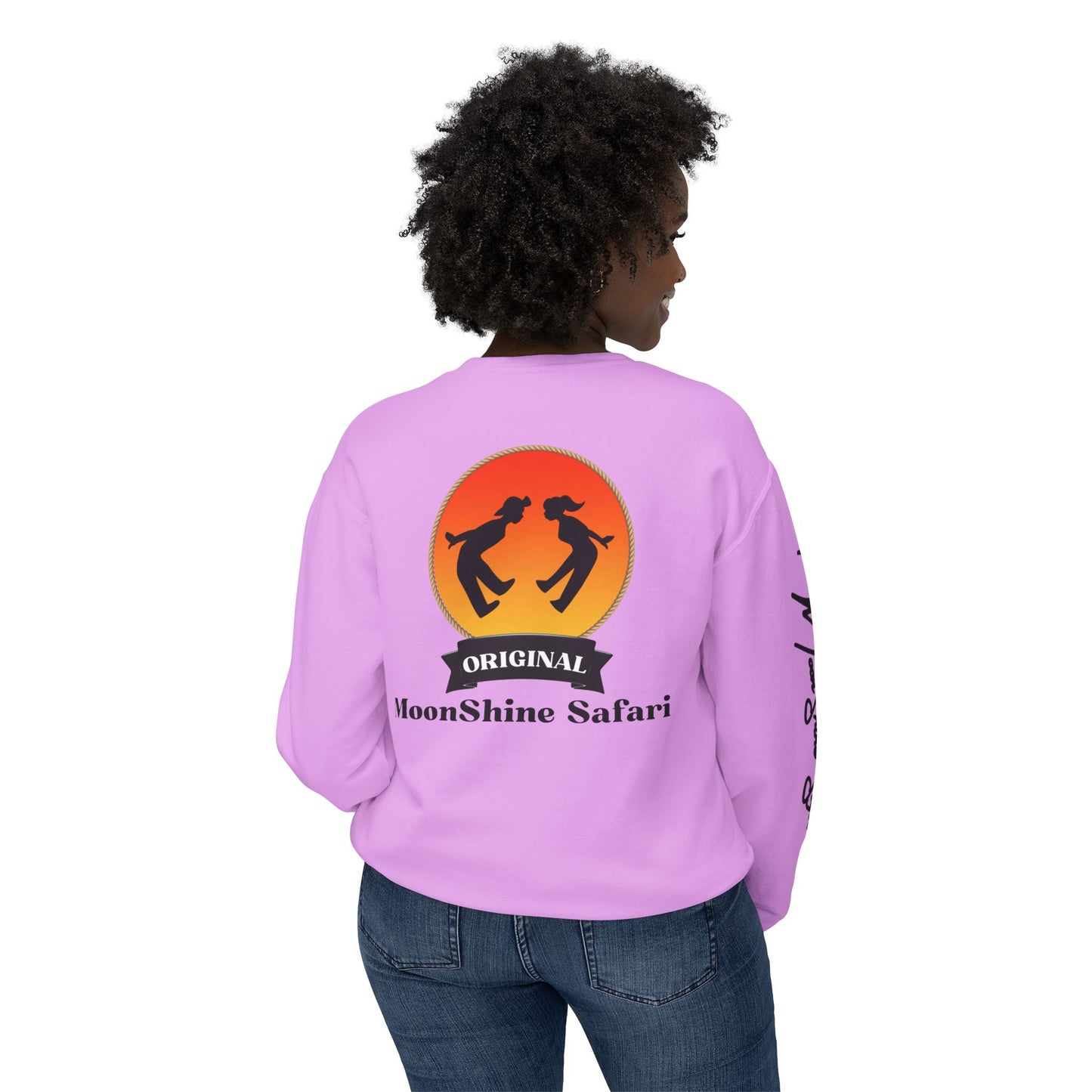 MoonShine Safari Unisex Lightweight Crewneck Sweatshirt