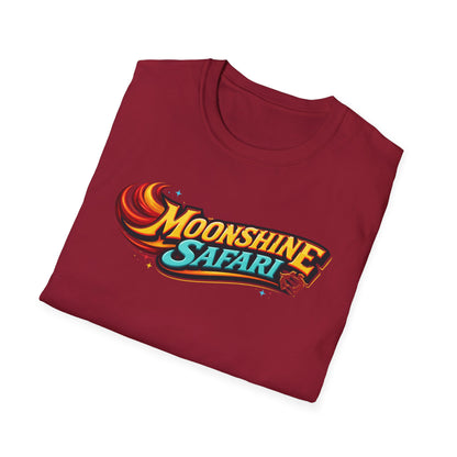 MoonShine Safari "FLT" (flame letter tee) Unisex Softstyle T-Shirt