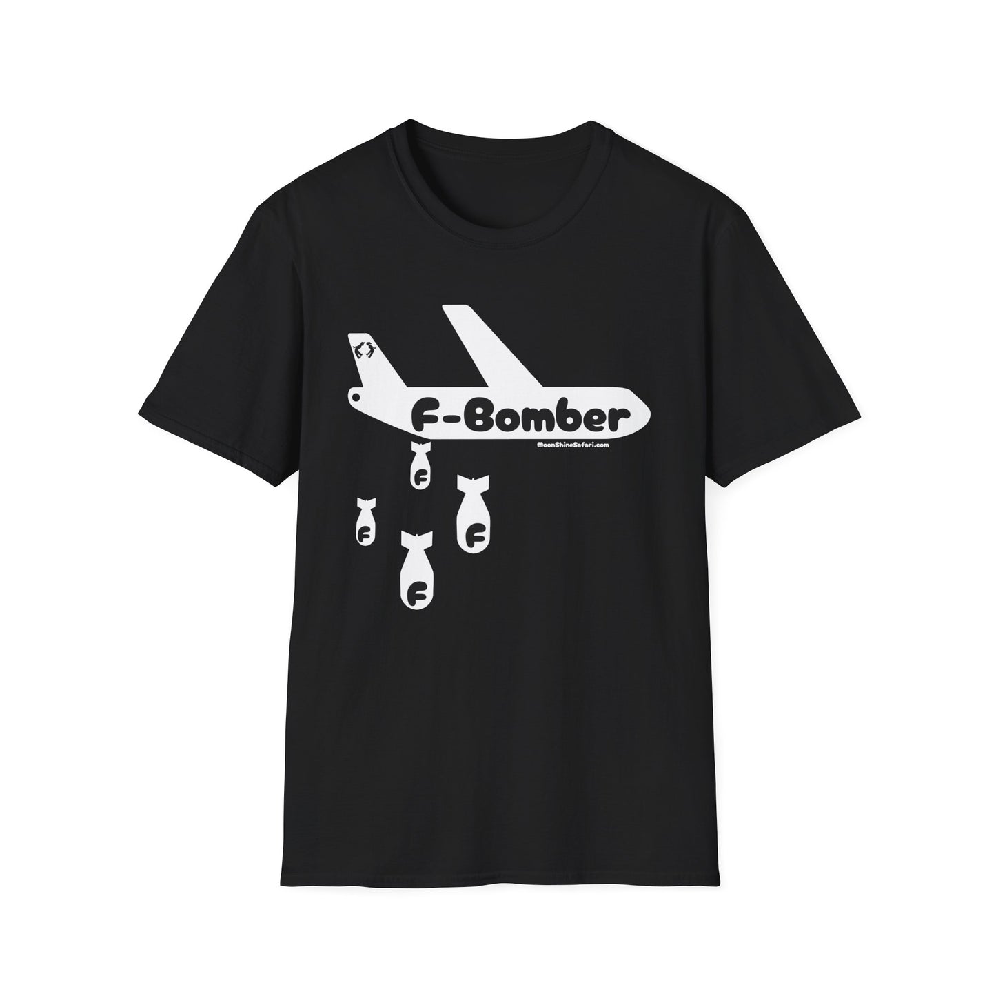MoonShine Safari "F-Bomber" Unisex Softstyle Humor T-Shirt