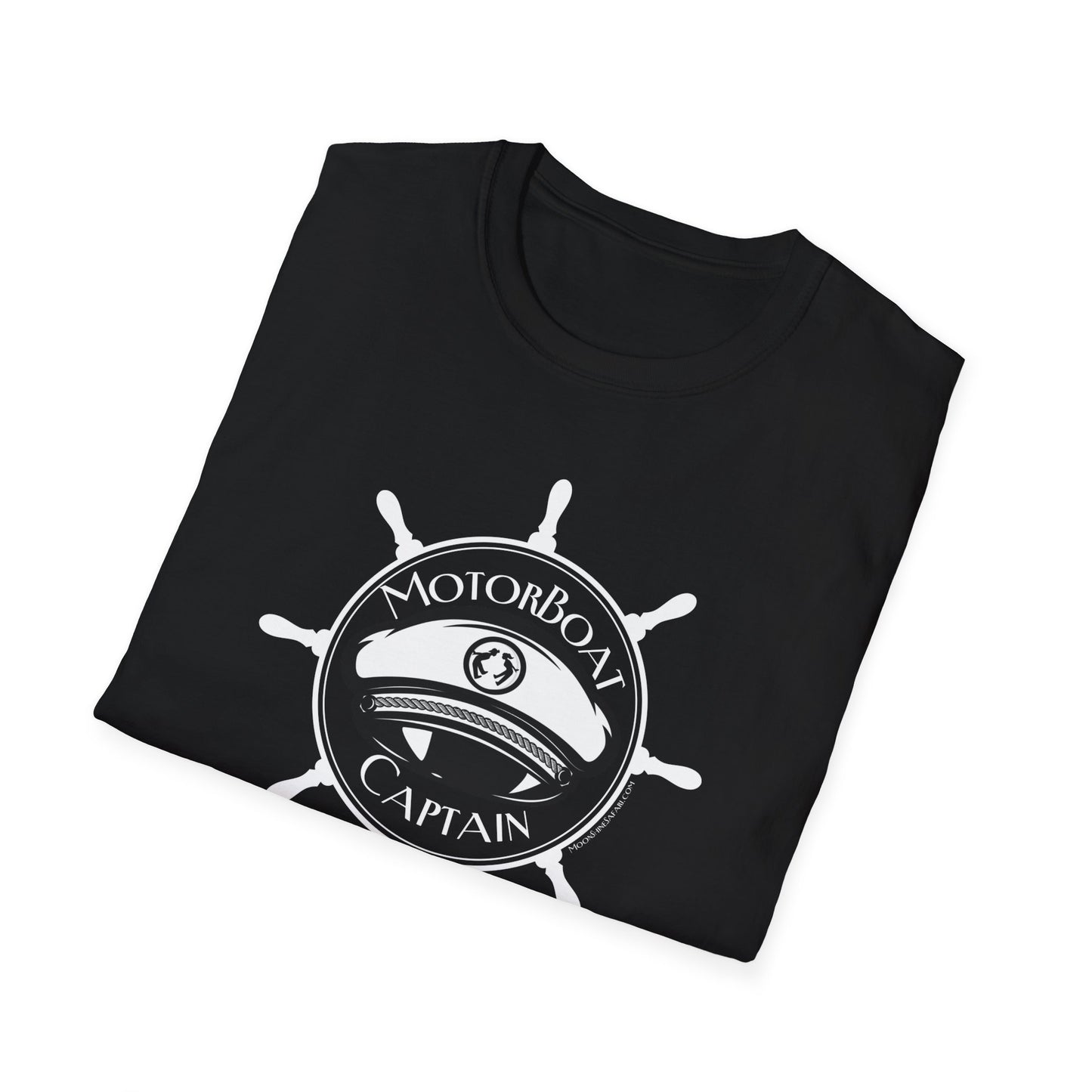 MoonShine Safari "MotorBoat Captain" Unisex Softstyle T-Shirt