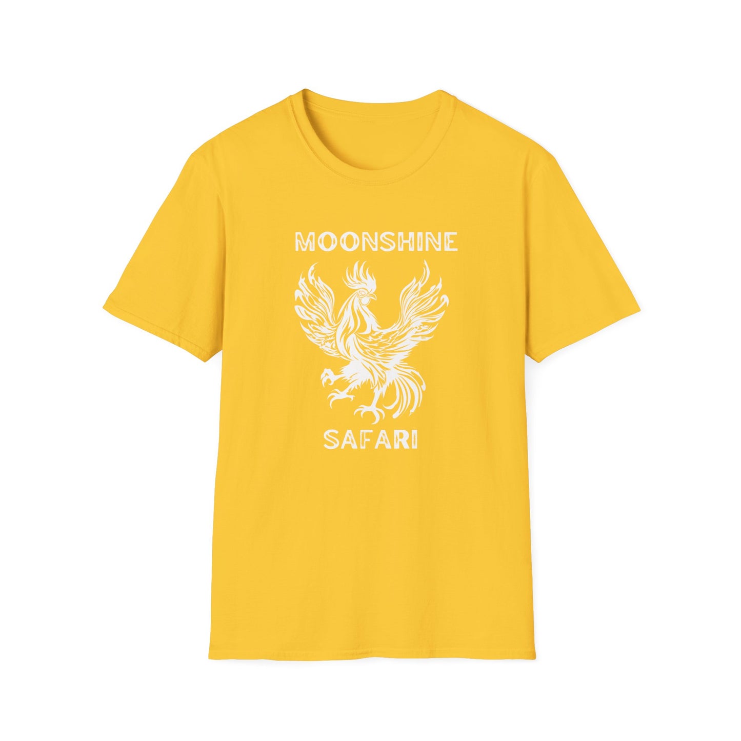 MoonShine Safari "FireCluck" Unisex Softstyle T-Shirt