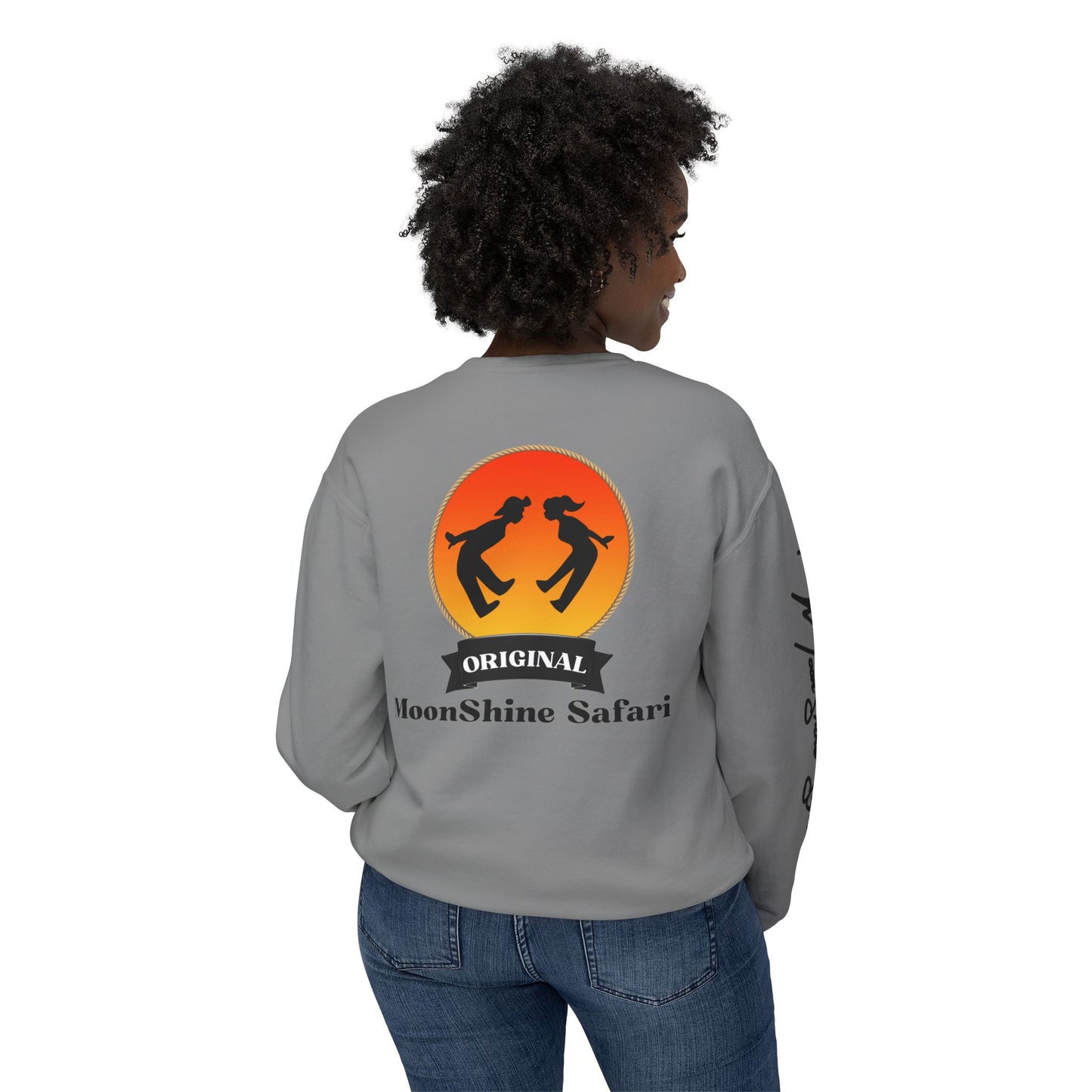 MoonShine Safari Unisex Lightweight Crewneck Sweatshirt