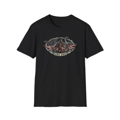 MoonShine Safari "USA 250- Cryptid Unisex Softstyle T-Shirt