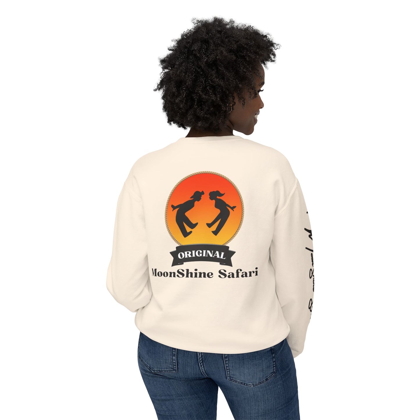 MoonShine Safari Unisex Lightweight Crewneck Sweatshirt