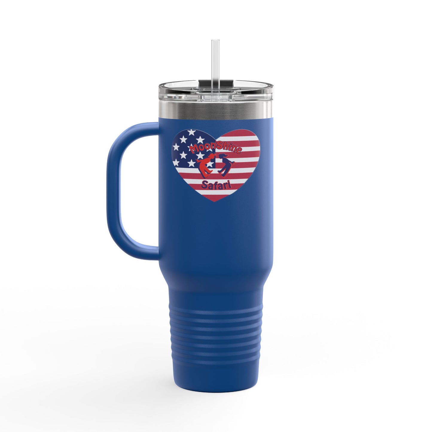 MoonShine Safari "American Pride" Insulated Travel Mug, 40oz
