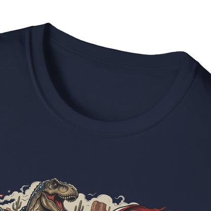 MoonShine Safari "USA 250- Dino" Unisex Softstyle T-Shirt