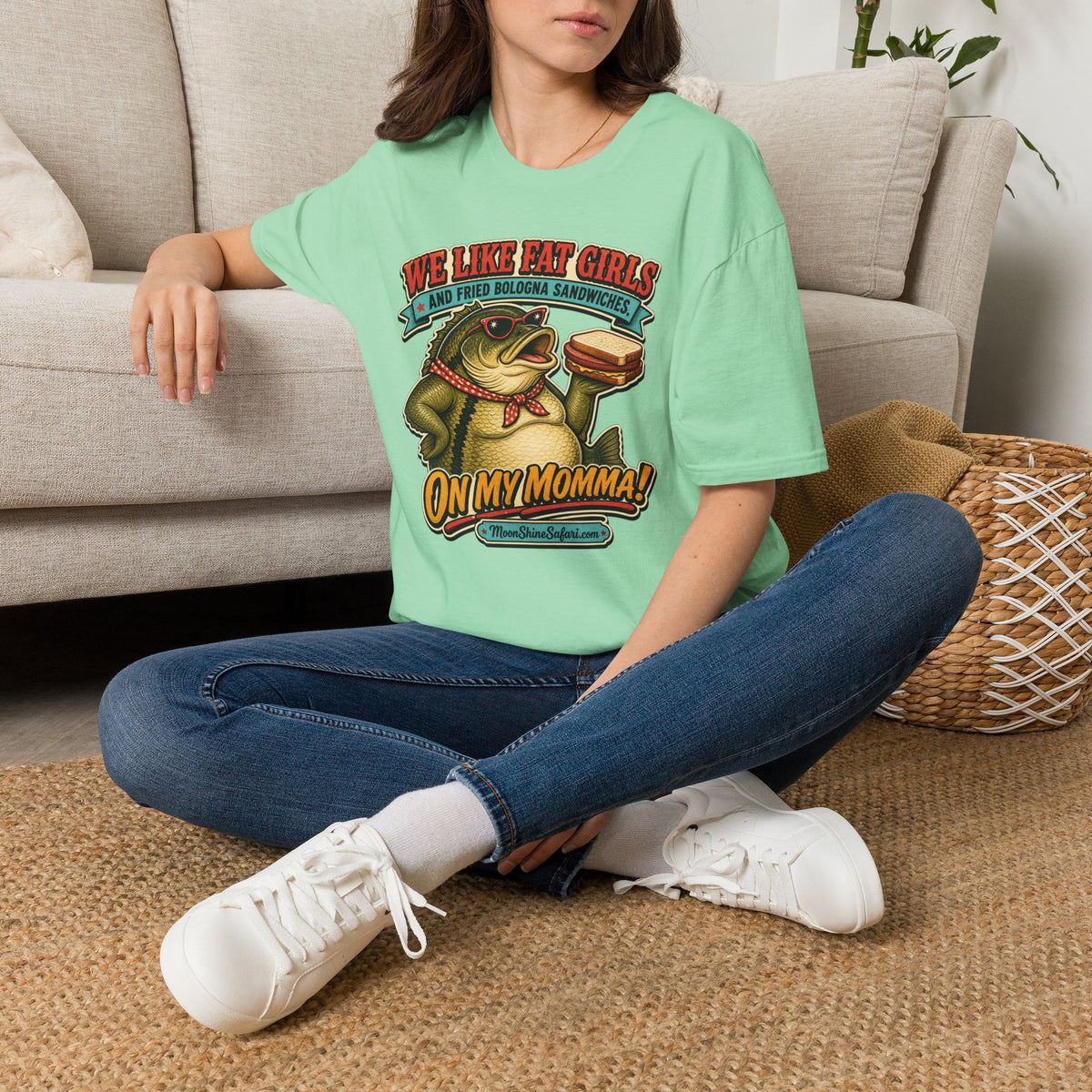 MoonShine Safari "On My Momma!" Unisex Softstyle T-Shirt