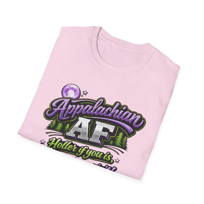 MoonShine Safari "Appalachian AF" Unisex Softstyle T-Shirt