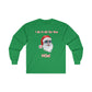 MoonShine Safari Festive Santa Ultra Cotton Long Sleeve Tee