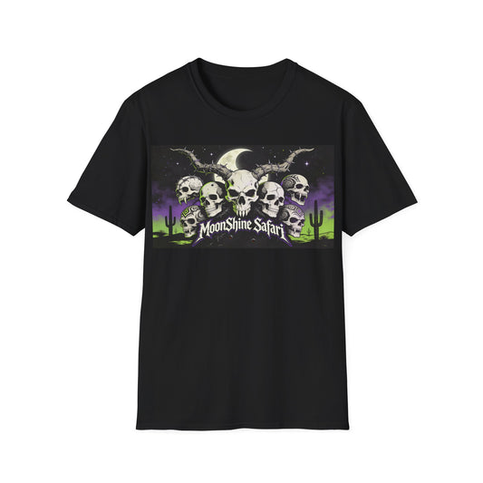 MoonShine Safari "Metal Head" Unisex Softstyle T-Shirt