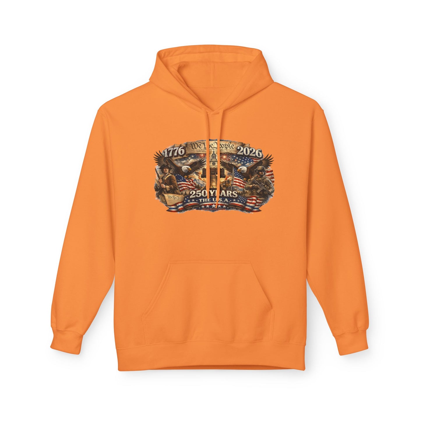 MoonShine Safari 250 year USA Unisex Midweight Softstyle Fleece Hoodie