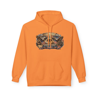 MoonShine Safari 250 year USA Unisex Midweight Softstyle Fleece Hoodie