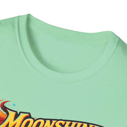 MoonShine Safari "FLT" (flame letter tee) Unisex Softstyle T-Shirt