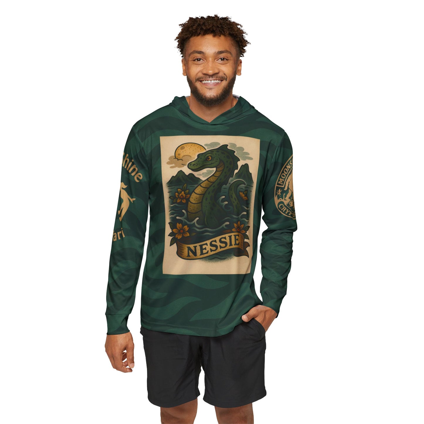 MoonShine Safari Cryptid Club Collection [The Ness] Unisex Performance Hoodie