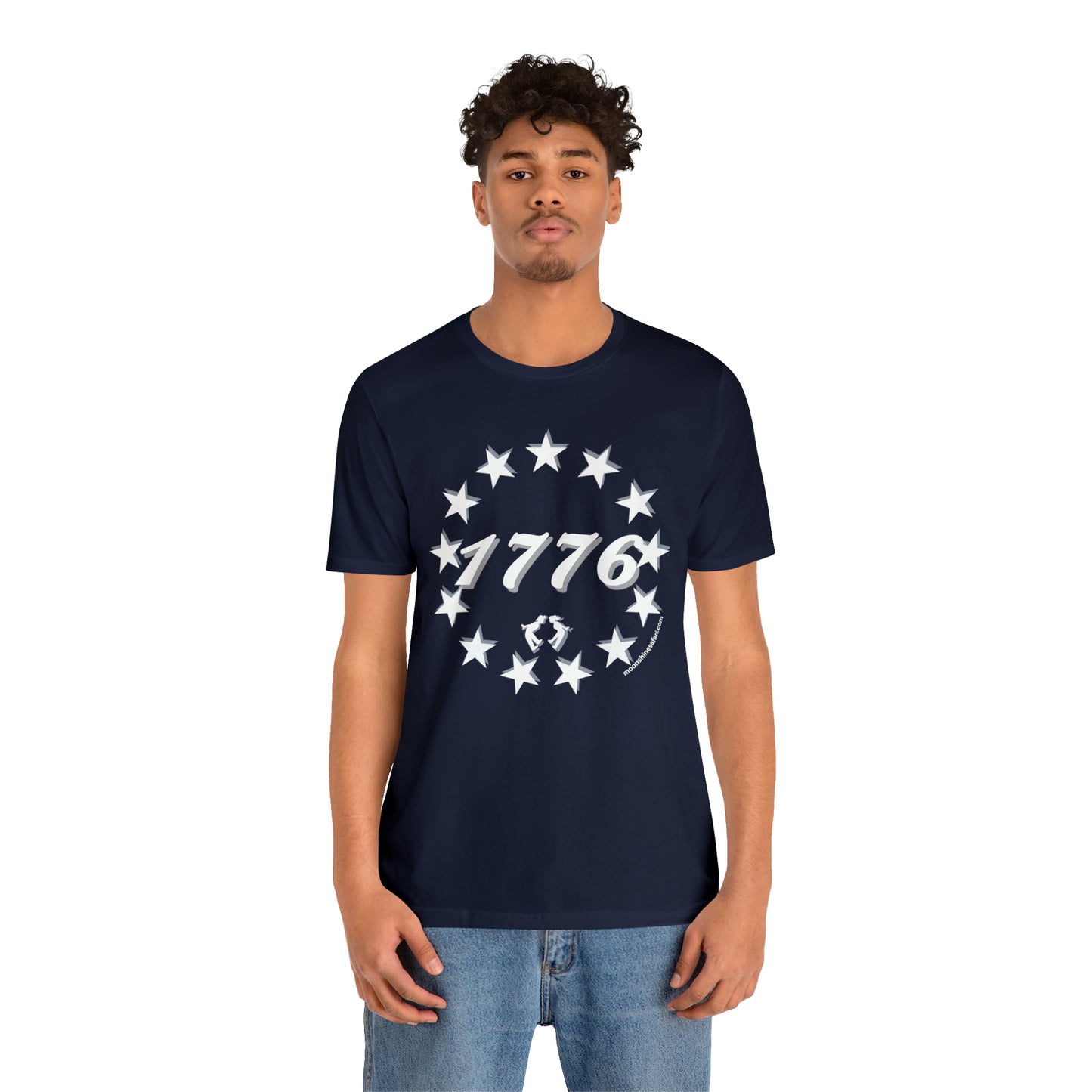 MoonShine Safari 1776 Patriotic Unisex Jersey Short Sleeve Tee