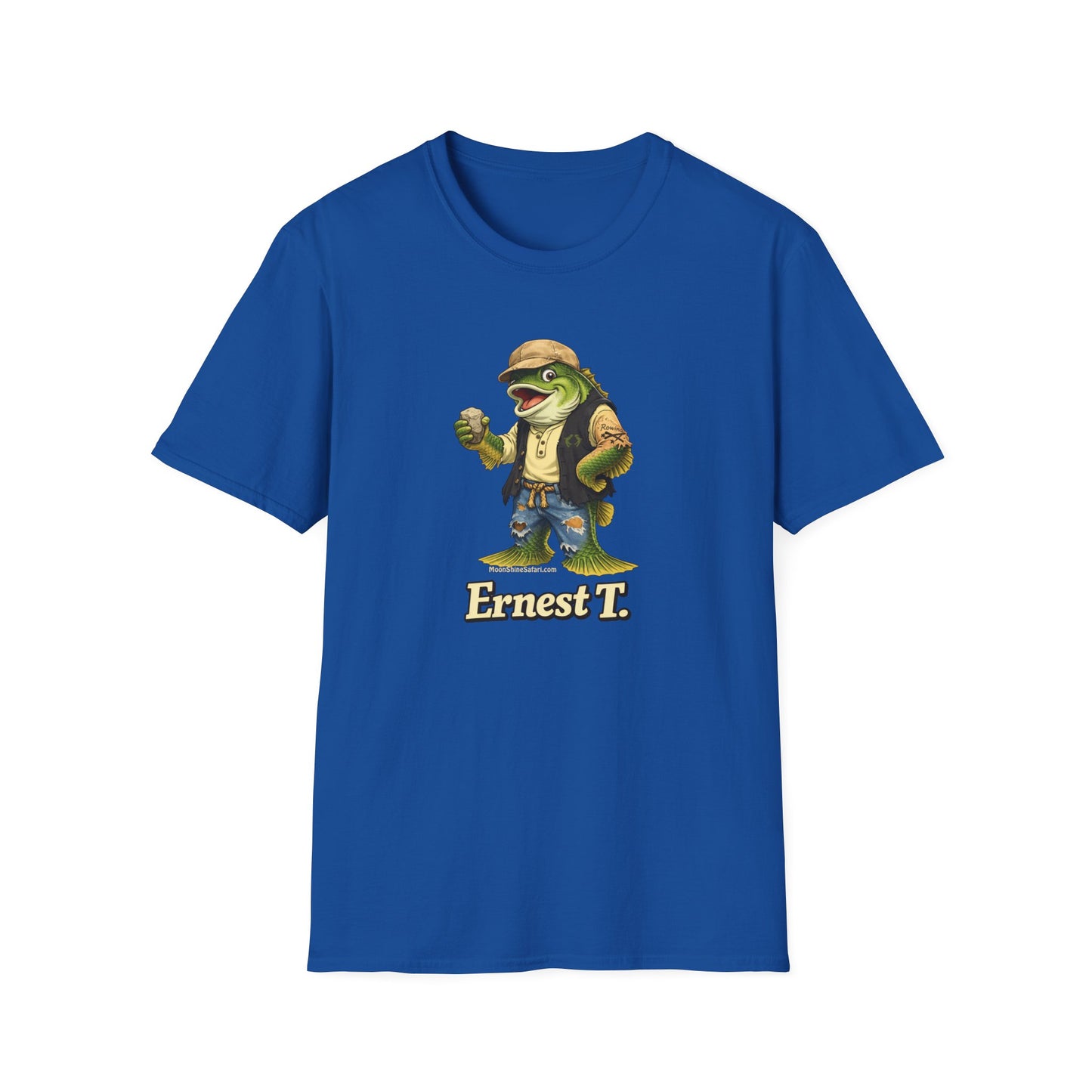 MoonShine Safari "Ernest T. The Bass" Unisex Softstyle T-Shirt