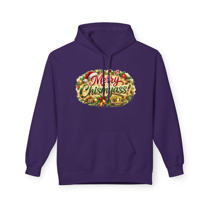 MoonShine Safari "Merry Chismyass!" Unisex Midweight Softstyle Fleece Hoodie