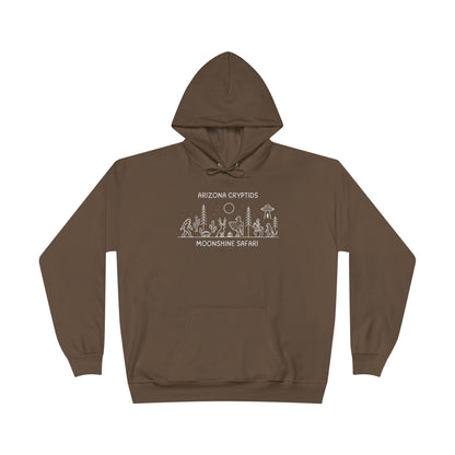 MoonShine Safari Arizona Cryptid Unisex  Pullover Hoodie Sweatshirt