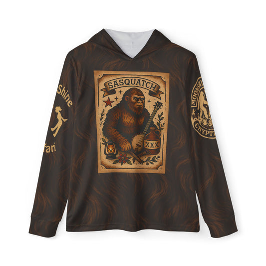 MoonShine Safari Cryptid Club Collection [The Squatch] Unisex Sports Warmup Hoodie