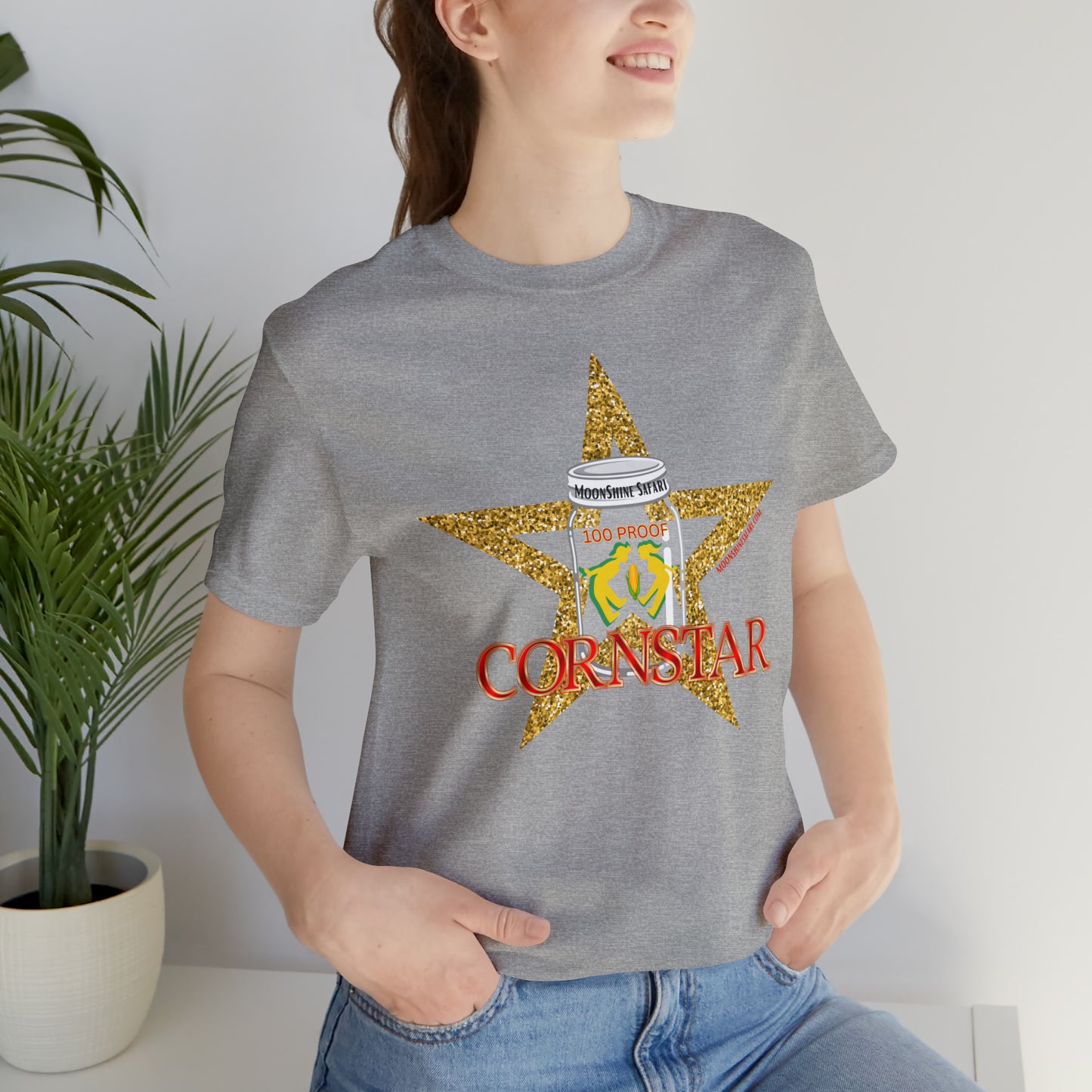 MoonShine Safari CORNSTAR Unisex Jersey Short Sleeve Tee