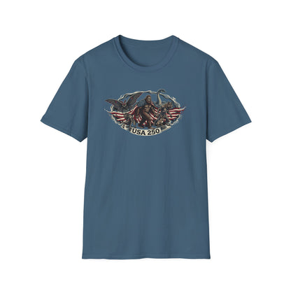 MoonShine Safari "USA 250- Cryptid Unisex Softstyle T-Shirt